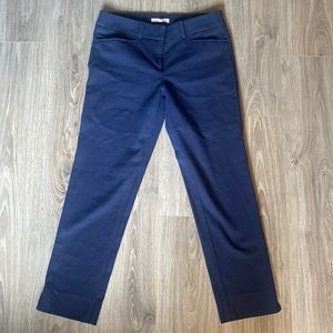 Size 6 tall navy pants from Loft